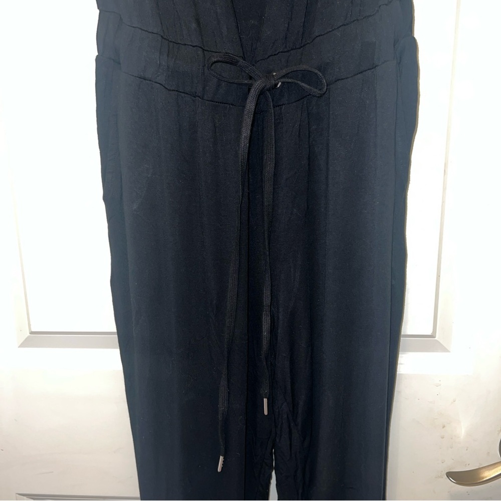 Express Black Drawstring Jumpsuit. Polyester And … - image 6